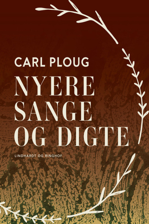 Omslag: Nyere sange og digte