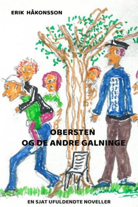 Omslag: Obersten og de andre galninge
