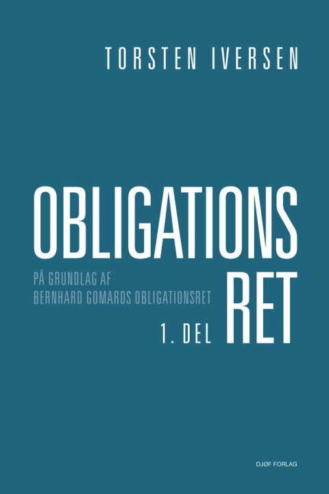 Omslag: Obligationsret 1. del