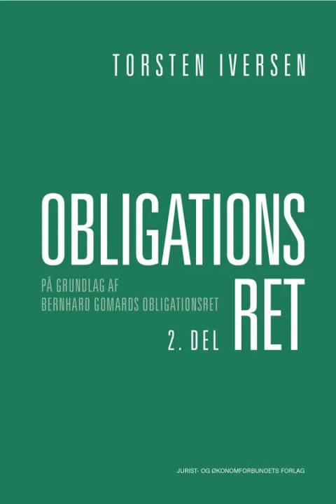Omslag: Obligationsret 2. del