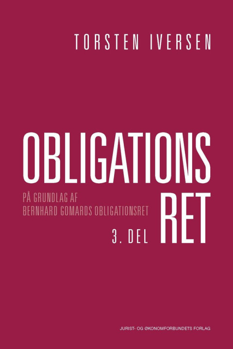 Omslag: Obligationsret 3. Del
