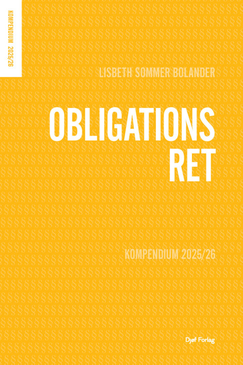 Omslag: Obligationsret