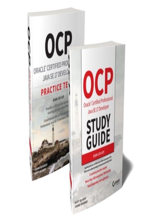 Omslag: Ocp Oracle Certified Professional Java Se 17 Developer Certi