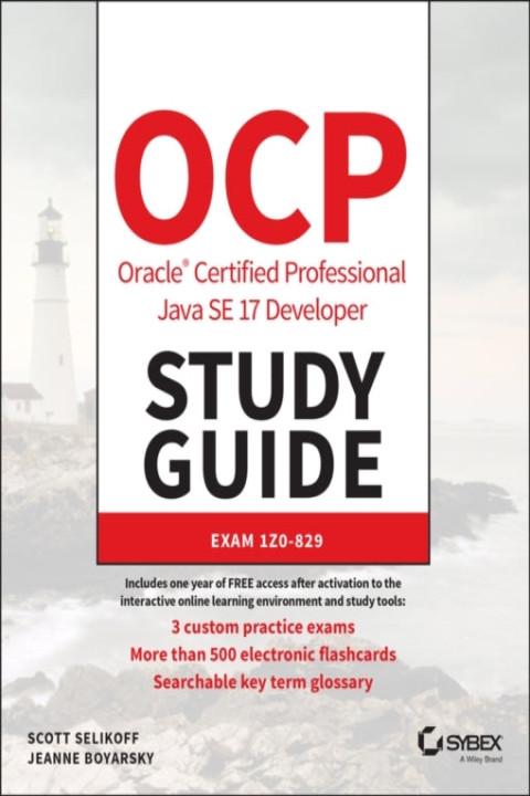 Omslag: Ocp Oracle Certified Professional Java Se 17 Developer Study