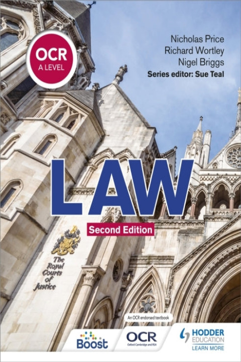 Omslag: Ocr A Level Law Second Edition