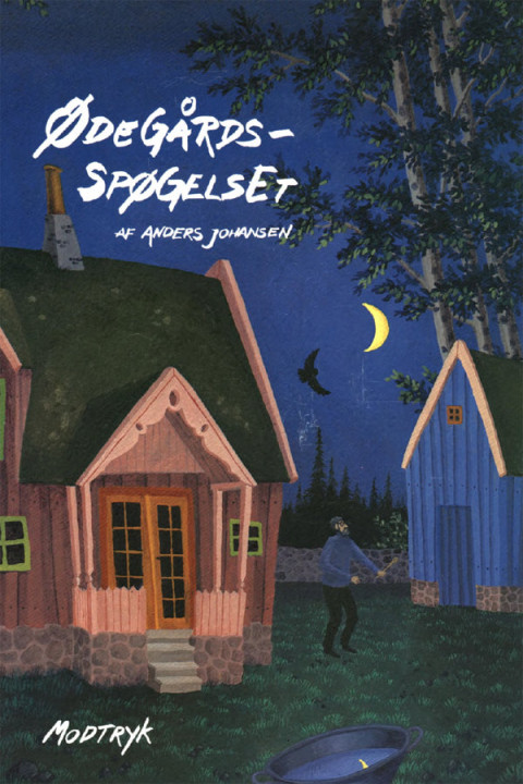 Omslag: Ødegårdsspøgelset