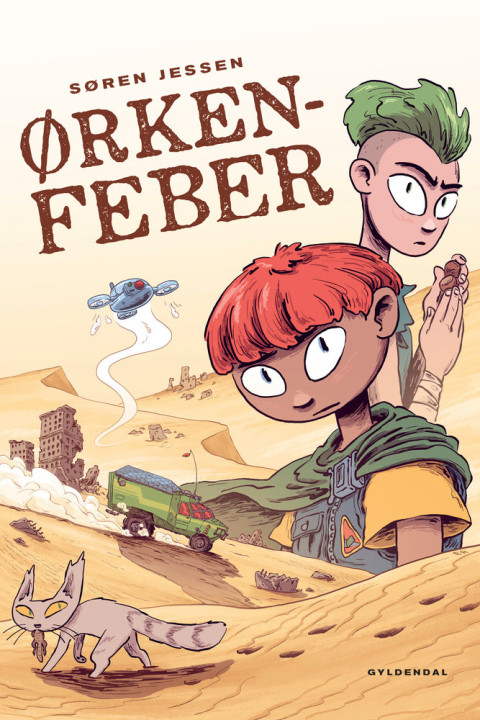 Omslag: Ørkenfeber