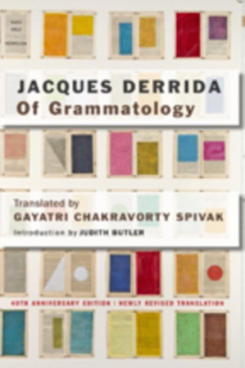 Omslag: Of Grammatology