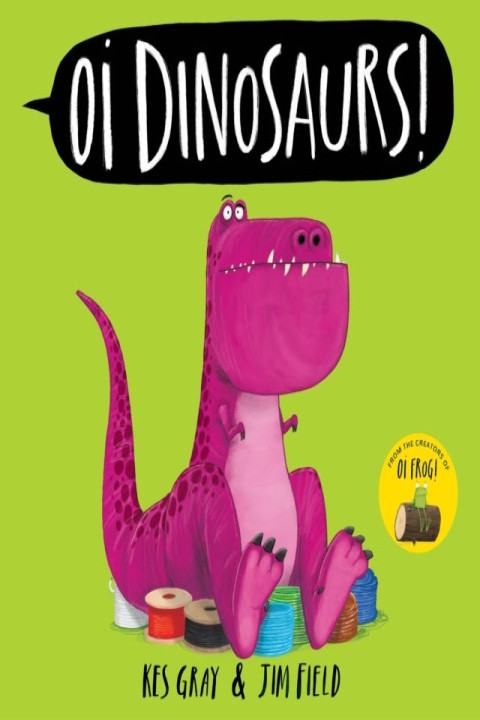 Omslag: Oi Dinosaurs!