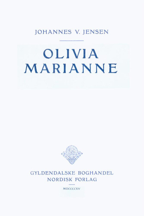 Omslag: Olivia Marianne