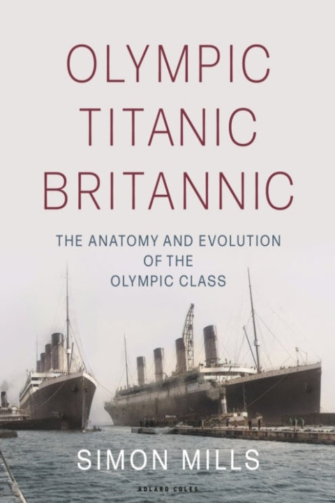 Omslag: Olympic Titanic Britannic