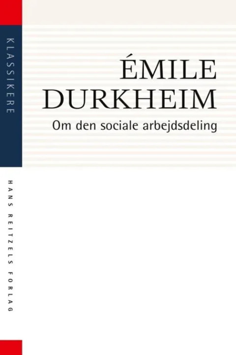 Omslag: Om den sociale arbejdsdeling