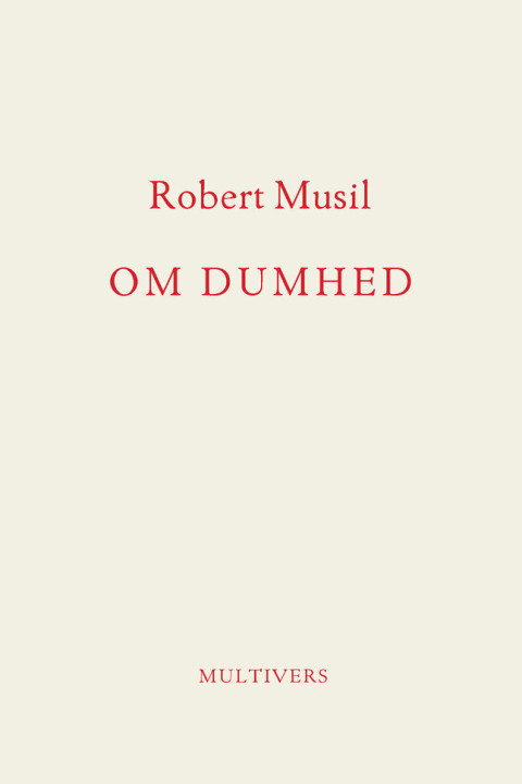 Omslag: Om dumhed