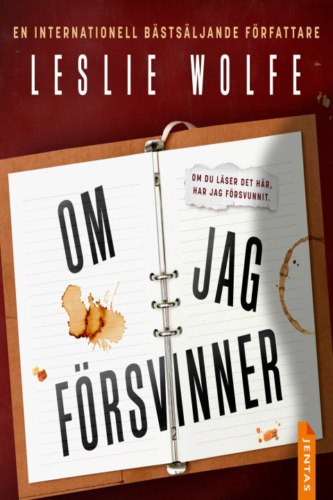 Omslag: Om jag försvinner