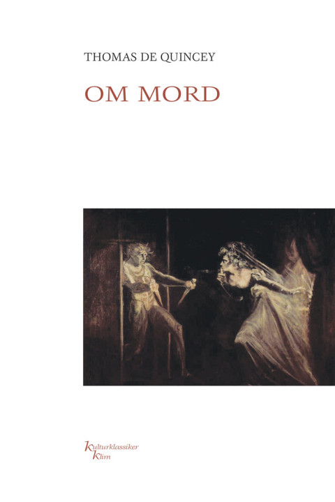 Omslag: Om mord