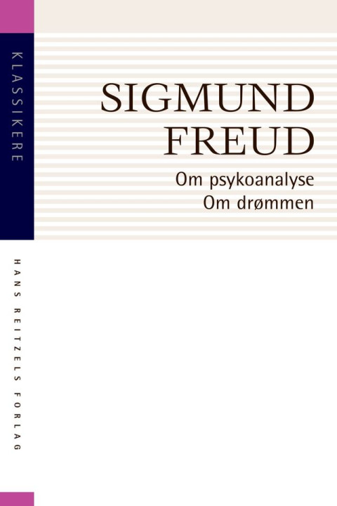 Omslag: Om psykoanalyse. Om drømmen