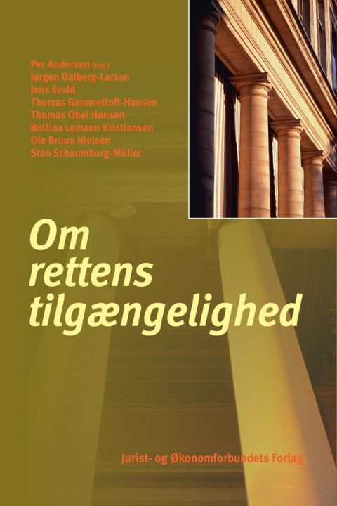 Omslag: Om Rettens tilgængelighed