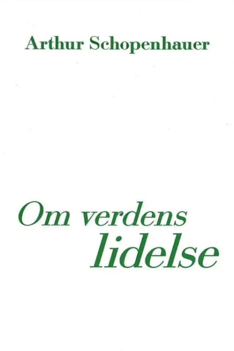 Omslag: Om verdens lidelse