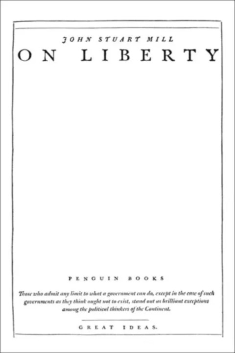 Omslag: On Liberty