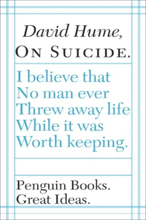 Omslag: On Suicide
