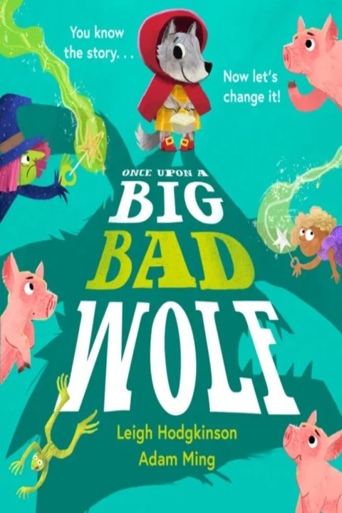 Omslag: Once Upon a Big Bad Wolf