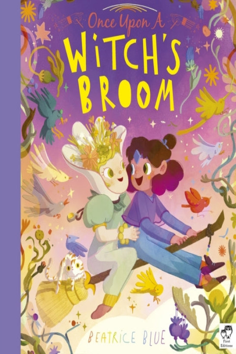 Omslag: Once Upon A Witch's Broom
