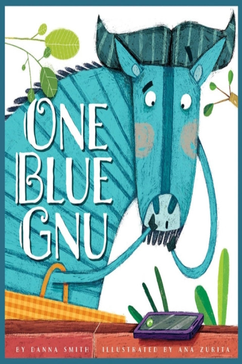 Omslag: One Blue Gnu