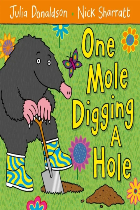 Omslag: One Mole Digging A Hole