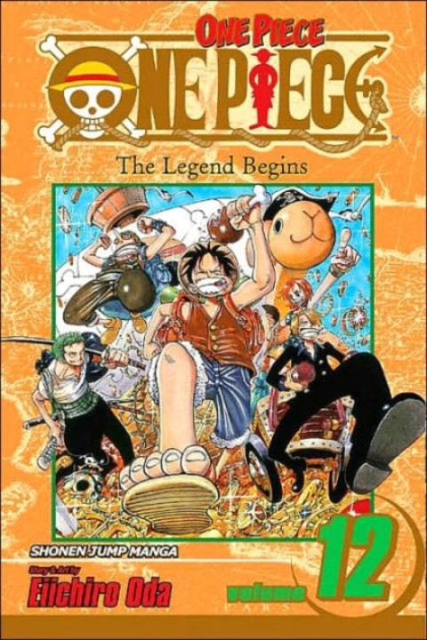 Omslag: One Piece Vol. 12