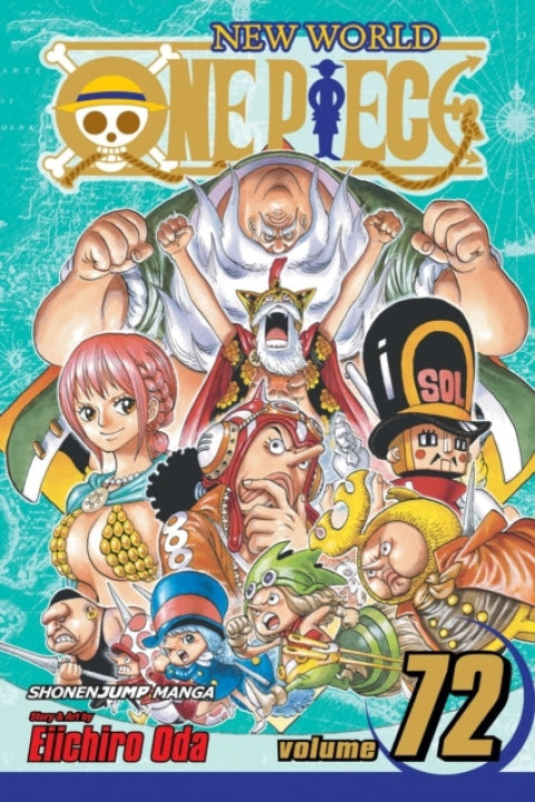 Omslag: One Piece, Vol. 72
