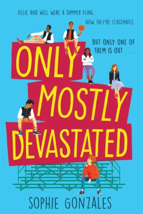 Omslag: Only Mostly Devastated