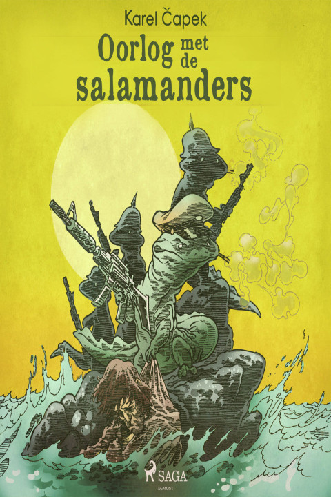 Omslag: Oorlog met de salamanders