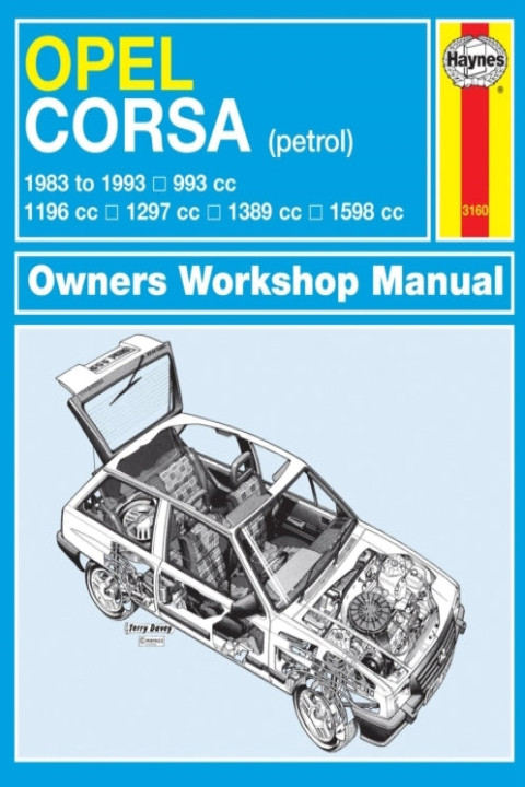 Omslag: Opel Corsa Owners Workshop Manual