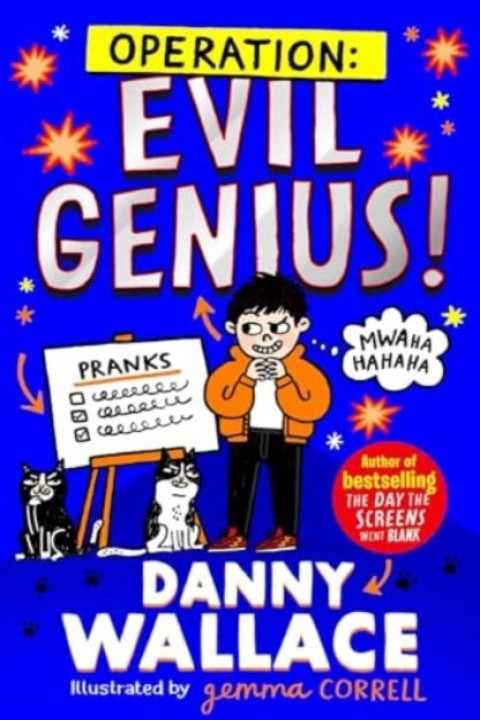 Omslag: Operation: Evil Genius
