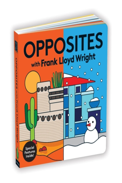 Omslag: Opposites With Frank Lloyd Wright