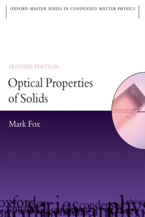 Omslag: Optical Properties of Solids