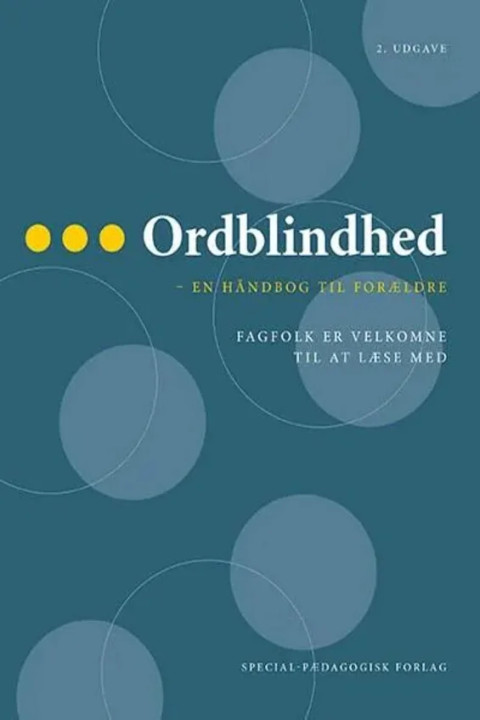 Omslag: Ordblindhed
