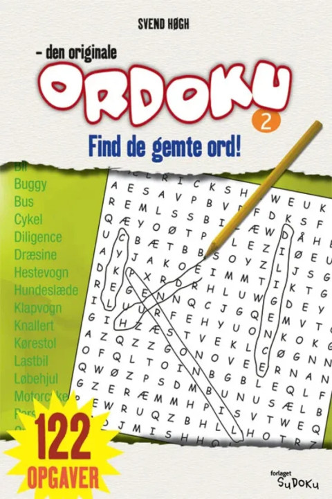 Omslag: Ordoku 2