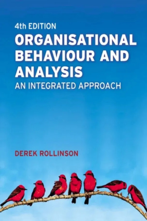 Omslag: Organisational Behaviour and Analysis