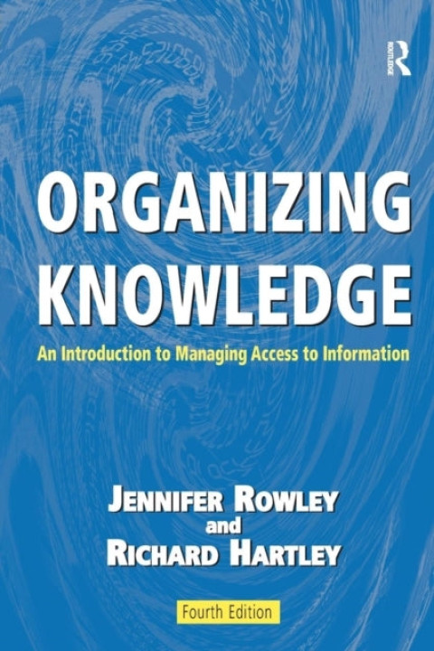 Omslag: Organizing Knowledge