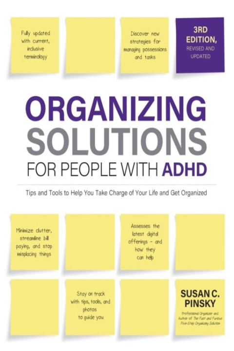 Omslag: Organizing Solutions for People With Adhd, 3rd Edition Tips