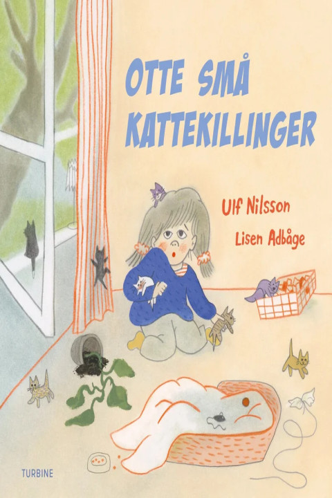 Omslag: Otte små kattekillinger