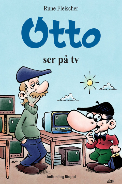 Omslag: Otto ser på tv