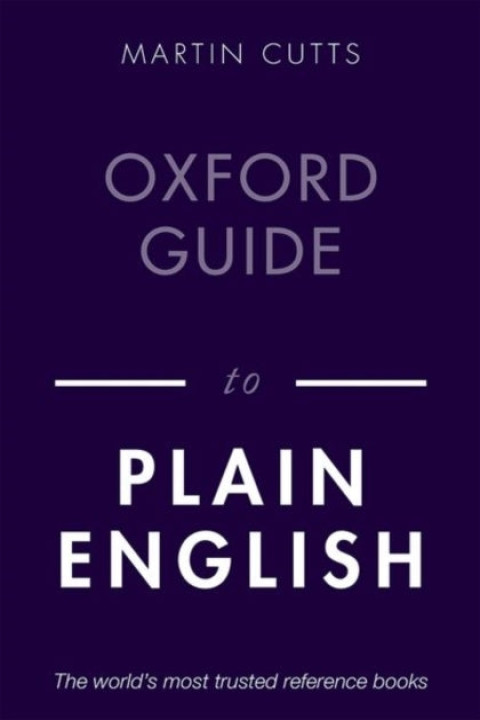 Omslag: Oxford Guide to Plain English