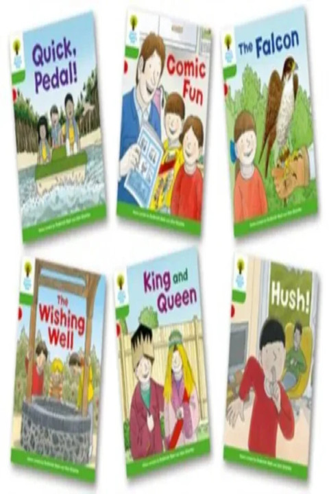 Omslag: Oxford Reading Tree Biff, Chip and Kipper Stories Decode and Develop: Level 2: Level 2 More B Decode and Develop Pack of 6
