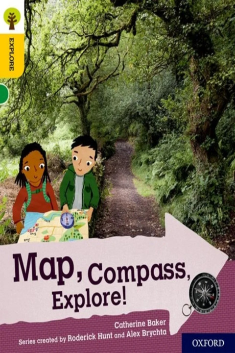 Omslag: Oxford Reading Tree Explore with Biff, Chip and Kipper: Oxford Level 5: Map, Compass, Explore!