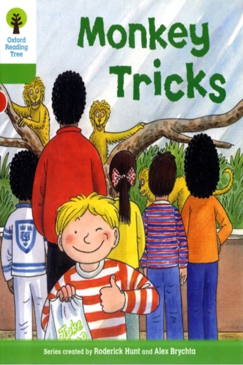 Omslag: Oxford Reading Tree: Level 2: Patterned Stories: Monkey Tricks