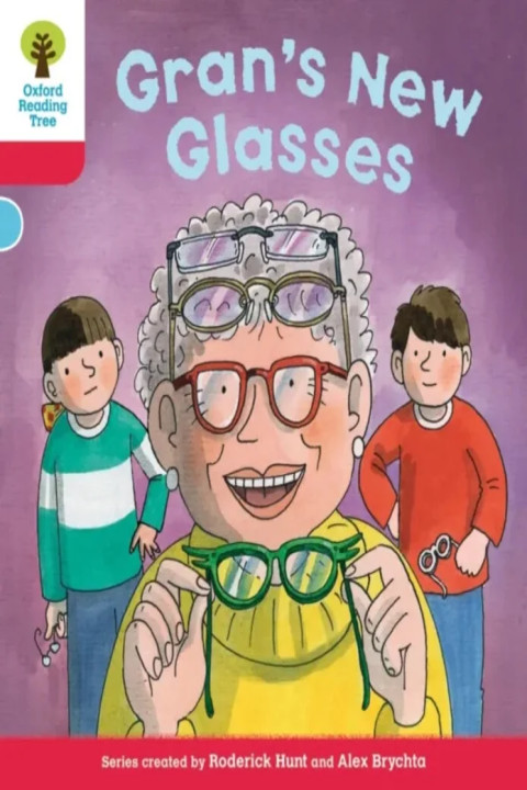 Omslag: Oxford Reading Tree: Level 4: Decode and Develop Gran's New Glasses