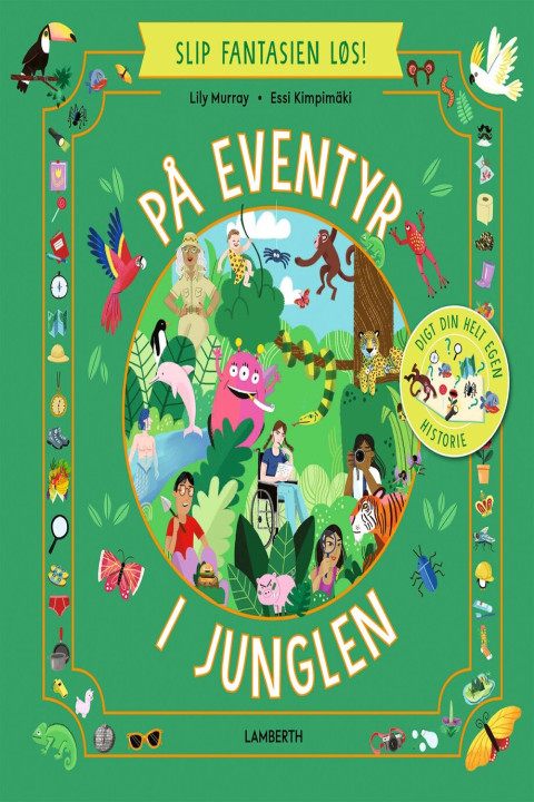 Omslag: På eventyr i junglen