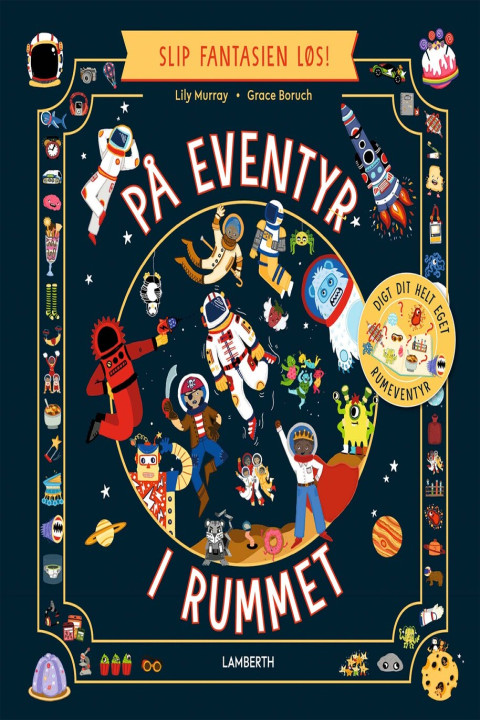 Omslag: På eventyr i rummet